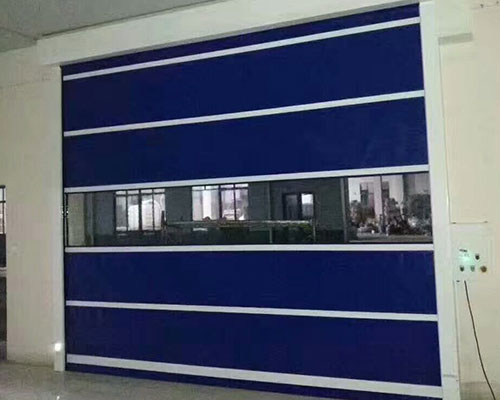 地庫(kù)口快速卷簾門(mén)安裝案例